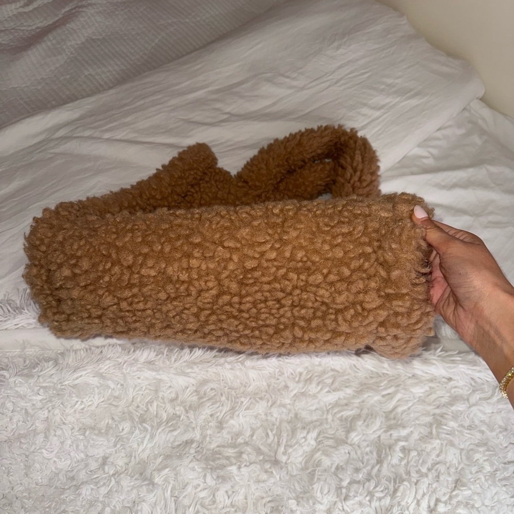 Stand Studio Shearling Tote Bag - image 3